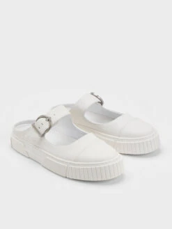 Buckled Slip-On Sneakers 11 Buckled Slip-On Sneakers -Charles & Keith 2023 L2 CK1 70900434 03 3