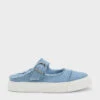 Denim Buckled Slip-On Sneakers -Charles & Keith 2023 L2 CK1 70900434 67 1