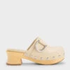 Gabine Studded Leather Clogs -Charles & Keith 2023 L2 SL1 81900004 41 1