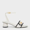 Pearl-Embellished Sandals -Charles & Keith 2023 L3 CK1 60050994 03 1