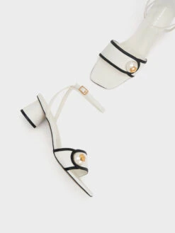 Pearl-Embellished Sandals -Charles & Keith 2023 L3 CK1 60050994 03 8