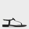 Koa Thong Sandals -Charles & Keith 2023 L3 CK1 70190066 01 1