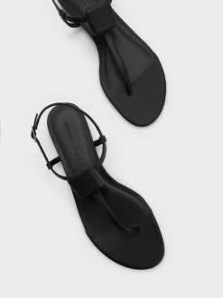 Koa Thong Sandals -Charles & Keith 2023 L3 CK1 70190066 01 8