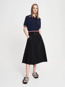 Tweed Beaded Circle Slide Sandals -Charles & Keith 2023 L3 CK1 70381005 13 4