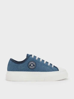 Kay Denim Low-Top Sneakers