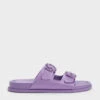 Embellished Buckle Recycled Polyester Sandals 2 Embellished Buckle Recycled Polyester Sandals -Charles & Keith 2023 L3 CK1 71720050 19 1