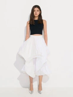 Metallic Sculptural Slingback Wedges -Charles & Keith 2023 L3 CK1 80280006 07 4