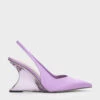 Reycled Polyester Sculptural Slingback Wedges -Charles & Keith 2023 L3 CK1 80280006 19 1