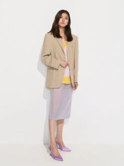 Reycled Polyester Sculptural Slingback Wedges -Charles & Keith 2023 L3 CK1 80280006 19 4