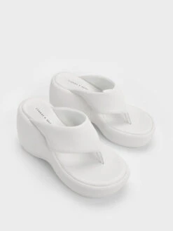 Noemi Platform Wedges -Charles & Keith 2023 L3 CK1 80380073 03 3