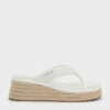 Espadrille Thong Sandals -Charles & Keith 2023 L3 CK1 80580136 41 1