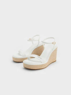 Espadrille Wedges 11 Espadrille Wedges -Charles & Keith 2023 L3 CK1 80580138 41 3