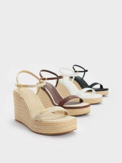 Espadrille Wedges 14 Espadrille Wedges -Charles & Keith 2023 L3 CK1 80580138 41 7