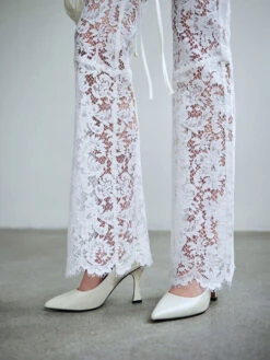 Leather Flare Heel Pumps -Charles & Keith 2023 L3 SL1 60280433 03 6