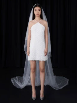 Metallic Leather Flare Heel Pumps -Charles & Keith 2023 L3 SL1 60280433 07 2