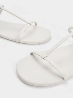 T-Bar Ankle-Strap Sandals -Charles & Keith 2023 L4 CK1 70060611 03 7