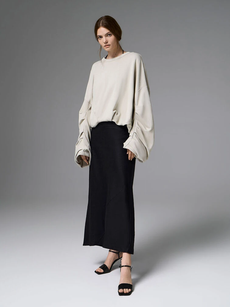 Open Toe Curved Heel Sandals 6 Open Toe Curved Heel Sandals - Image 4