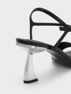 Open Toe Curved Heel Sandals 13 Open Toe Curved Heel Sandals -Charles & Keith 2023 L6 CK1 60190322 01 5