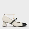 Delicate Chain-Link Mary Jane Pumps -Charles & Keith 2023 L6 CK1 60280400 41 1
