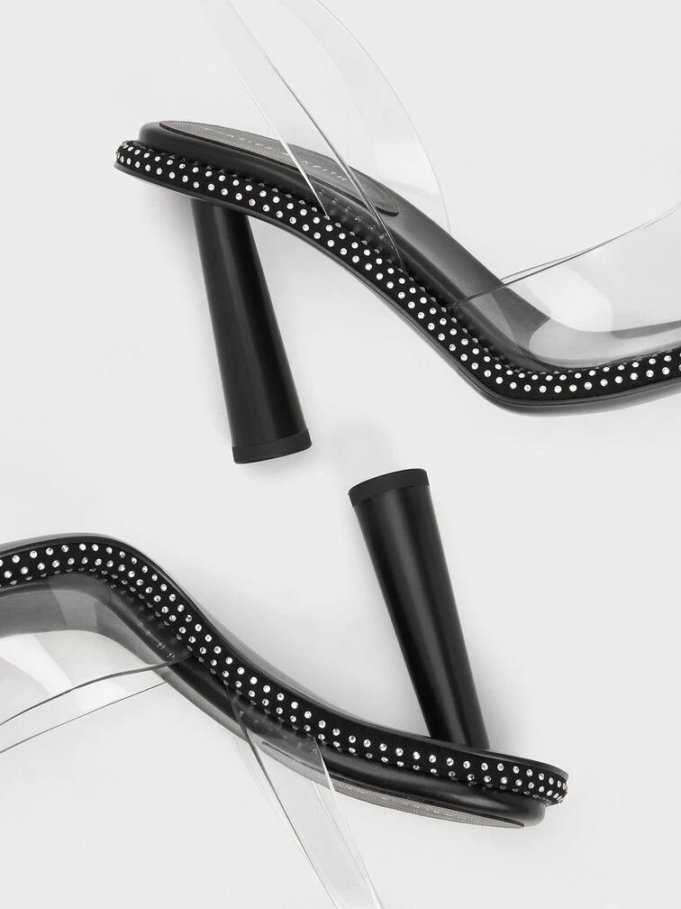 See-Through Crystal-Embellished Slingback Pumps 5 See-Through Crystal-Embellished Slingback Pumps - Image 3