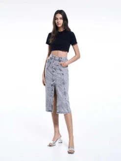 Metallic Cap Sculptural Heel Mules -Charles & Keith 2023 L6 CK1 60580283 07 4