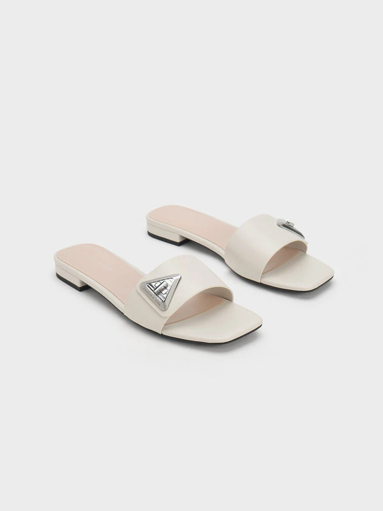 Trice Metallic Accent Slide Sandals 5 Trice Metallic Accent Slide Sandals - Image 3