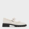 Fur-Trim Buckled Mary Janes -Charles & Keith 2023 L6 CK1 70381021 41 1
