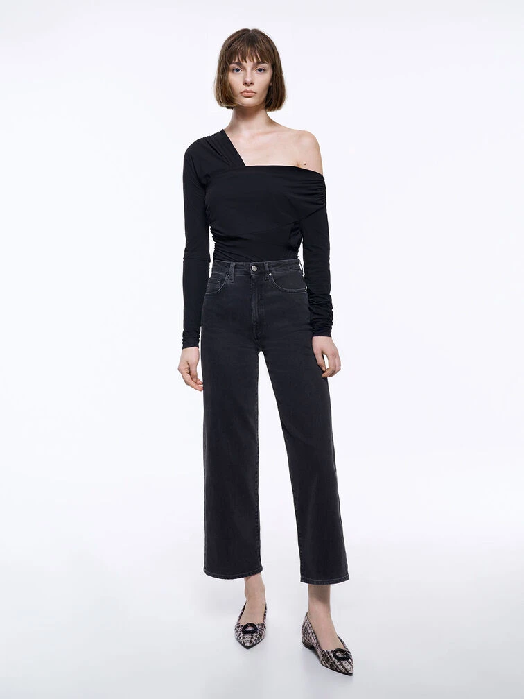 Tweed Beaded Circle Flats 6 Tweed Beaded Circle Flats - Image 4