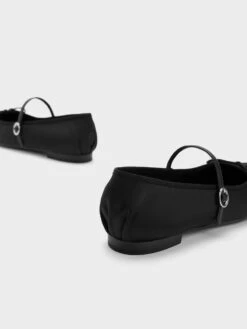 Satin Bow Mary Jane Flats -Charles & Keith 2023 L6 CK1 71720057 01 5