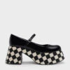 Rubina Checkered Platform Mary Janes -Charles & Keith 2023 L6 CK1 80920027 24 1