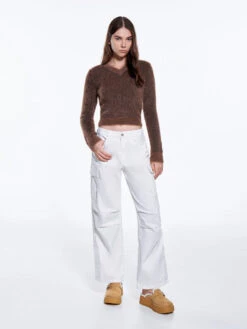 Fur-Lined Buckled Flatform Mules -Charles & Keith 2023 L6 CK1 80920028 22 4