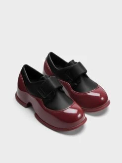 Pixie Patent Two-Tone Platform Loafers -Charles & Keith 2023 L6 CK1 80920029 08 3