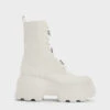 Heart-Embellished Lace-Up Platform Boots -Charles & Keith 2023 L6 CK1 90280051 41 1