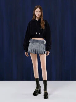 Metallic Accent Platform Ankle Boots 12 Metallic Accent Platform Ankle Boots -Charles & Keith 2023 L6 CK1 90360380 01 4