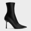 Pointed-Toe Stiletto Heel Ankle Boots -Charles & Keith 2023 L6 CK1 90360386 01 1