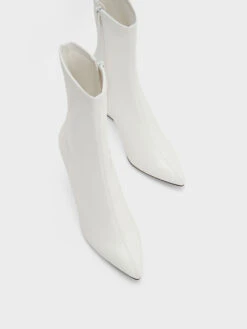 Pointed-Toe Wedge Ankle Boots 15 Pointed-Toe Wedge Ankle Boots -Charles & Keith 2023 L6 CK1 90360389 03 8