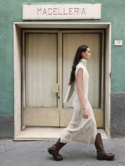 Metallic Buckled Knee-High Boots -Charles & Keith 2023 L6 CK1 90360391 29 2