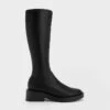 Side Zip Knee-High Boots -Charles & Keith 2023 L6 CK1 90380138 01 1