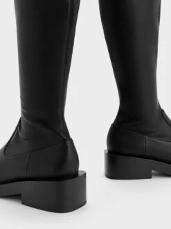 Side Zip Knee-High Boots -Charles & Keith 2023 L6 CK1 90380138 01 5