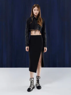 Pearl Buckle Lace-Up Tweed Ankle Boots 10 Pearl Buckle Lace-Up Tweed Ankle Boots -Charles & Keith 2023 L6 CK1 90580172 B8 4