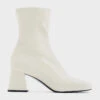 Metallic Trapeze Heel Ankle Boots 1 Metallic Trapeze Heel Ankle Boots -Charles & Keith 2023 L6 CK1 90580175 41 1