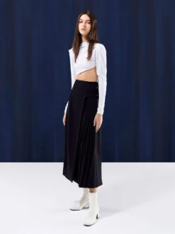 Metallic Trapeze Heel Ankle Boots -Charles & Keith 2023 L6 CK1 90580175 41 6