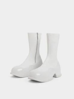 Pixie Patent Calf Boots -Charles & Keith 2023 L6 CK1 90920129 03 3