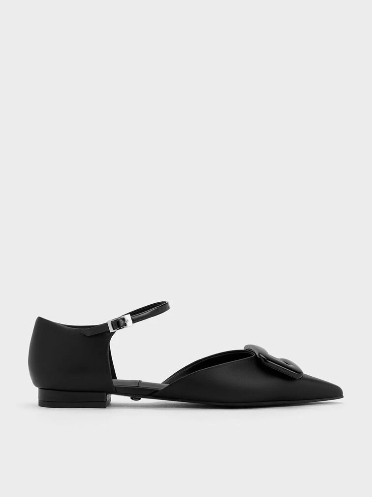 Rosalie Leather D'Orsay Flats 3 Rosalie Leather D'Orsay Flats