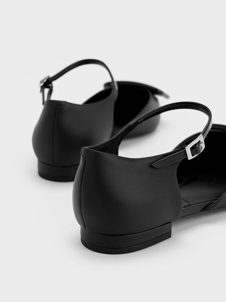 Rosalie Leather D'Orsay Flats 7 Rosalie Leather D'Orsay Flats - Image 5