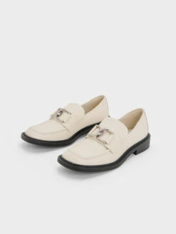 Gabine Leather Loafers -Charles & Keith 2023 L6 SL1 71790018 41 3