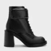 Rosalie Leather Ankle Boots -Charles & Keith 2023 L6 SL1 91900005 01 1