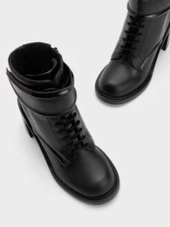 Rosalie Leather Ankle Boots 15 Rosalie Leather Ankle Boots -Charles & Keith 2023 L6 SL1 91900005 01 8