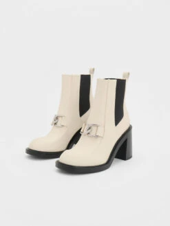 Gabine Block Heel Ankle Boots 11 Gabine Block Heel Ankle Boots -Charles & Keith 2023 L6 SL1 91900006 41 3