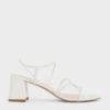 Meadow Strappy Block Heel Sandals -Charles & Keith 2023 L7 CK1 60051012 03 1